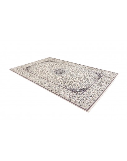 Tappeto Nain 9La Persia bianco grigio 205x318