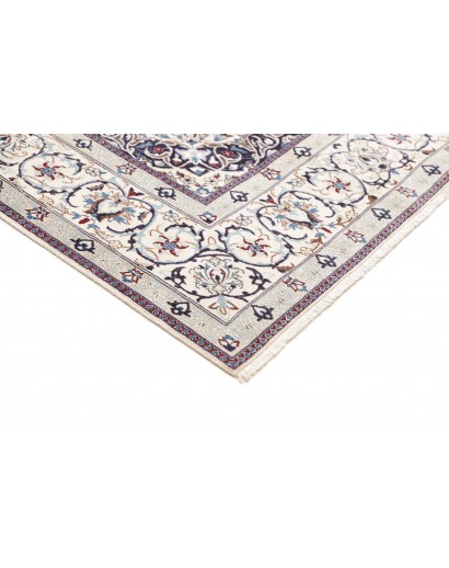 Tappeto Nain 9La Persia bianco grigio 205x318