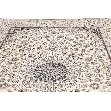 Tappeto Nain 9La Persia bianco grigio 205x318