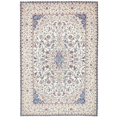 Tappeto Nain 9La Persia bianco grigio 214x317