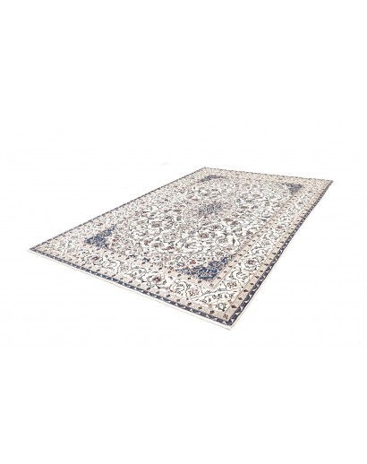 Tappeto Nain 9La Persia bianco grigio 214x317