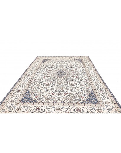 Tappeto Nain 9La Persia bianco grigio 214x317