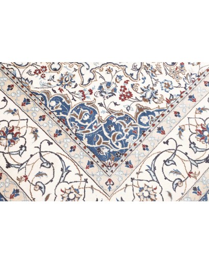 Tappeto Nain 9La Persia bianco grigio 214x317