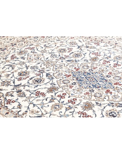 Tappeto Nain 9La Persia bianco grigio 214x317