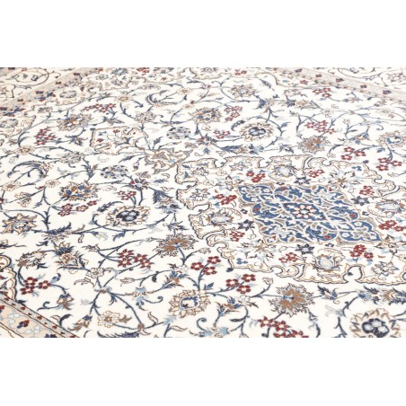 Tappeto Nain 9La Persia bianco grigio 214x317