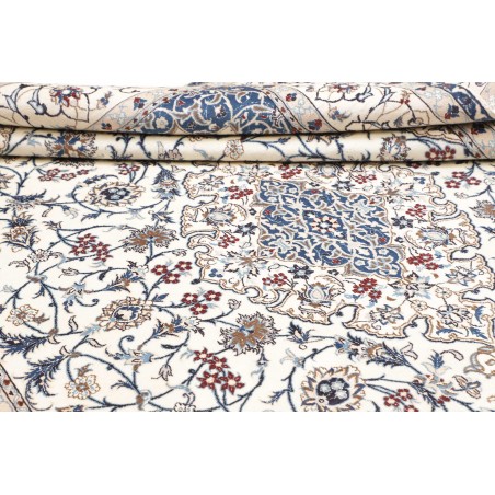 Tappeto Nain 9La Persia bianco grigio 214x317