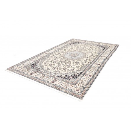 Tappeto Nain 9La Persia bianco grigio 198x308