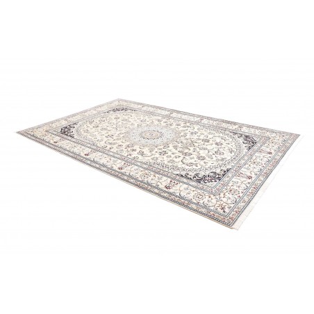 Tappeto Nain 9La Persia bianco grigio 198x308