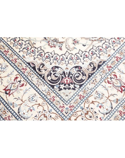 Tappeto Nain 9La Persia bianco grigio 198x308