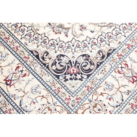 Tappeto Nain 9La Persia bianco grigio 198x308