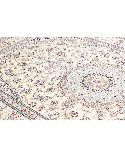 Tappeto Nain 9La Persia bianco grigio 198x308