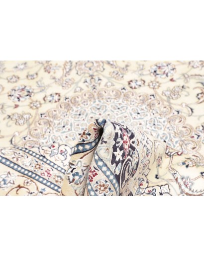 Tappeto Nain 9La Persia bianco grigio 198x308