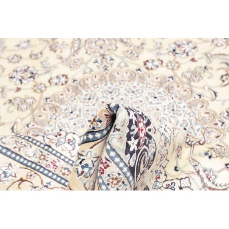 Tappeto Nain 9La Persia bianco grigio 198x308