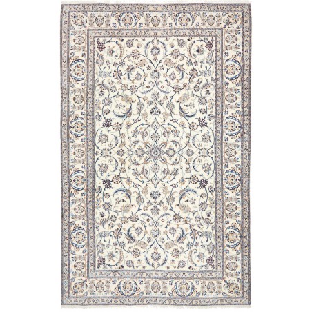 Tappeto Nain 9La Persia bianco grigio 197x305