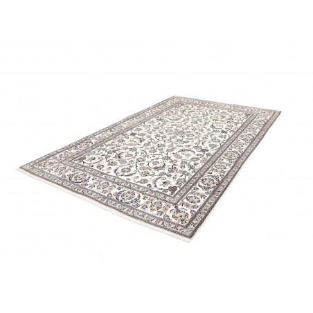 Tappeto Nain 9La Persia bianco grigio 197x305