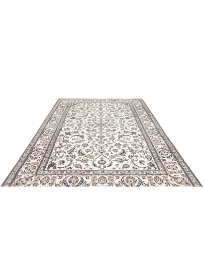 Tappeto Nain 9La Persia bianco grigio 197x305