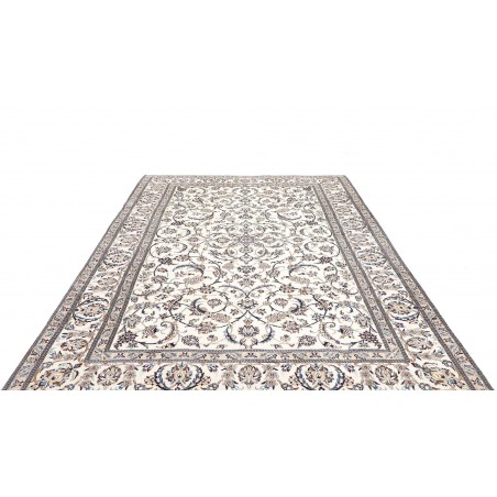 Tappeto Nain 9La Persia bianco grigio 197x305