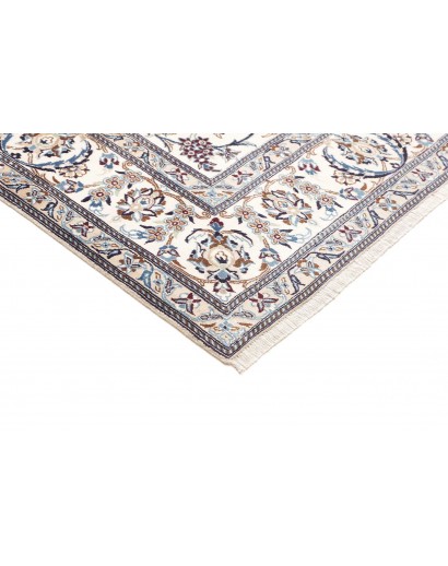 Tappeto Nain 9La Persia bianco grigio 197x305