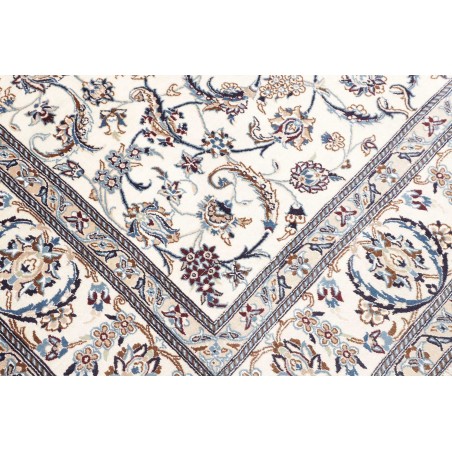 Tappeto Nain 9La Persia bianco grigio 197x305