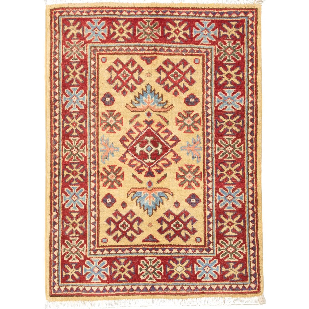 Tappeto Kazak Pakistan marrone 66x89 Tappeto Kazak Pakistan marrone 66x89