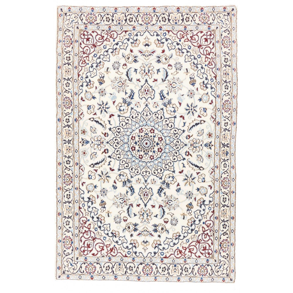 Tappeto Nain 9La Persia bianco grigio 115x178