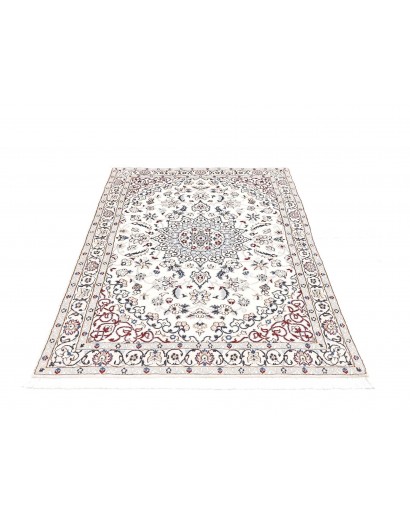 Tappeto Nain 9La Persia bianco grigio 115x178