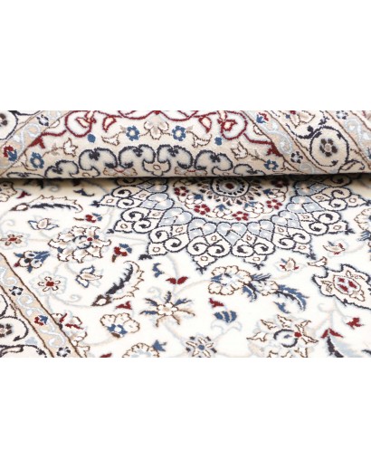 Tappeto Nain 9La Persia bianco grigio 115x178