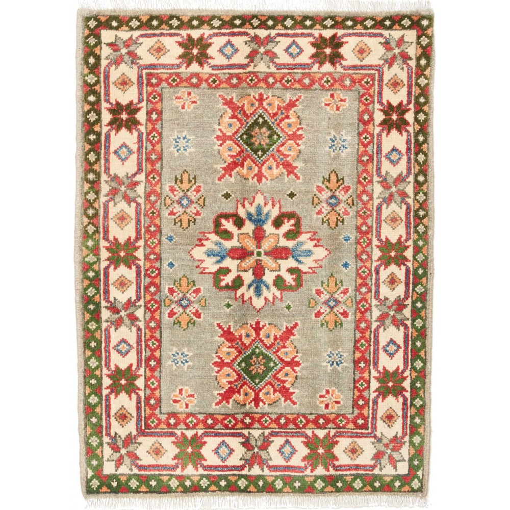 Tappeto Kazak Afghanistan marrone rosso 67x90 Tappeto Kazak Afghanistan marrone rosso 67x90