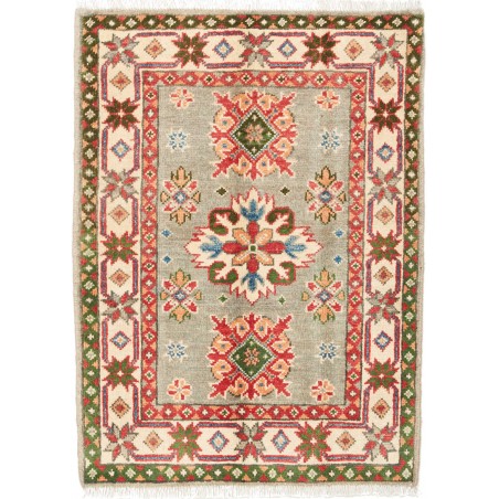 Tappeto Kazak Afghanistan marrone rosso 67x90