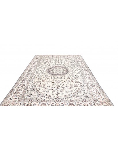 Tappeto Nain 9La Persia bianco azzurro 205x315