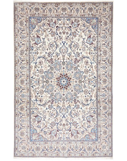 Tappeto Nain 9La Persia bianco grigio 207x322
