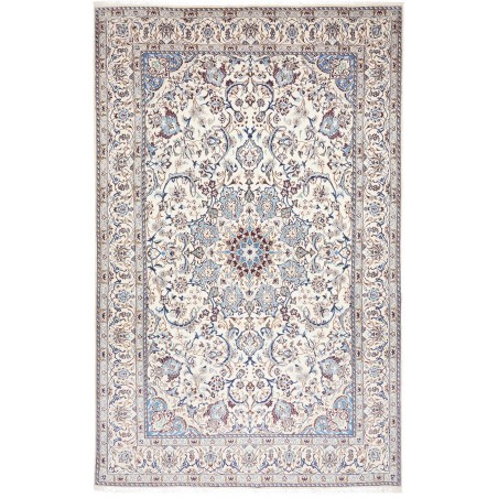 Tappeto Nain 9La Persia bianco grigio 207x322