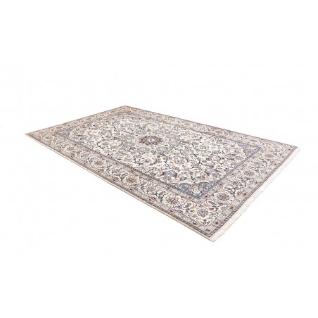 Tappeto Nain 9La Persia bianco grigio 207x322