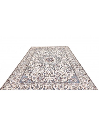 Tappeto Nain 9La Persia bianco grigio 207x322