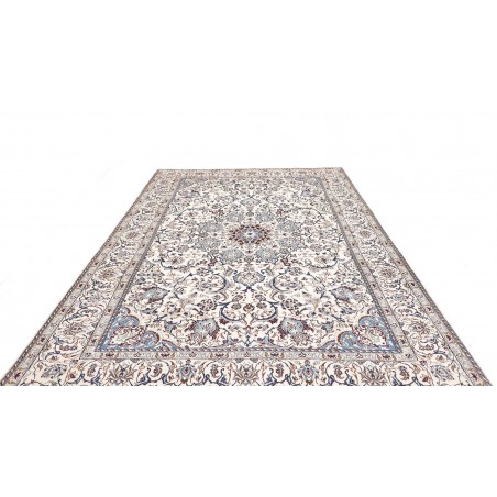 Tappeto Nain 9La Persia bianco grigio 207x322