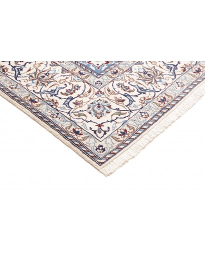 Tappeto Nain 9La Persia bianco grigio 207x322