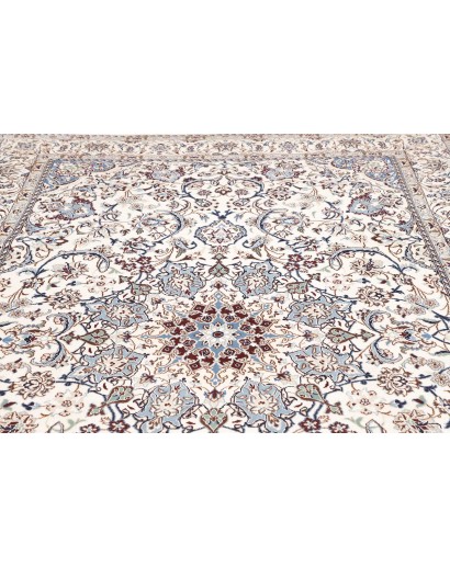 Tappeto Nain 9La Persia bianco grigio 207x322