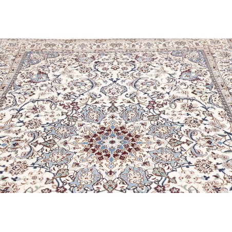 Tappeto Nain 9La Persia bianco grigio 207x322