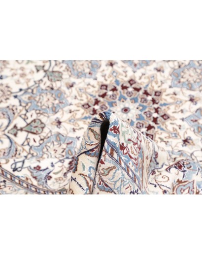 Tappeto Nain 9La Persia bianco grigio 207x322