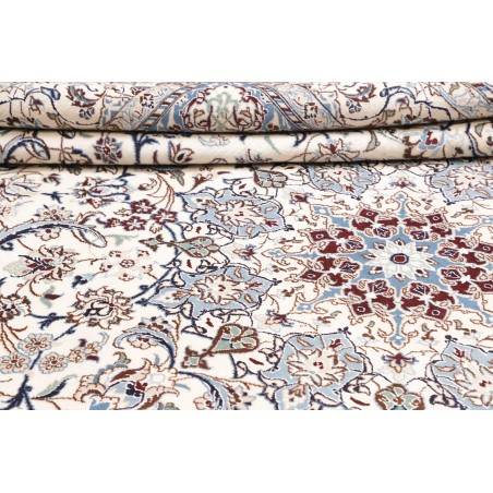 Tappeto Nain 9La Persia bianco grigio 207x322