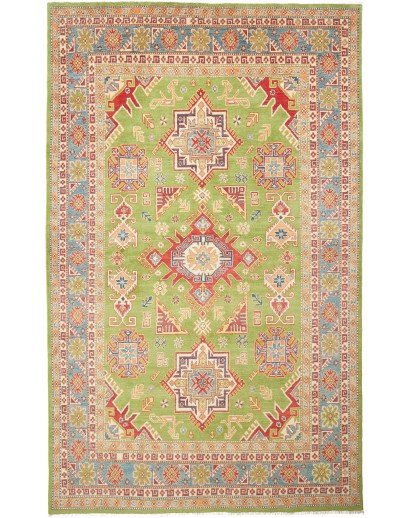 Tappeto Kazak Afghanistan marrone 198x321
