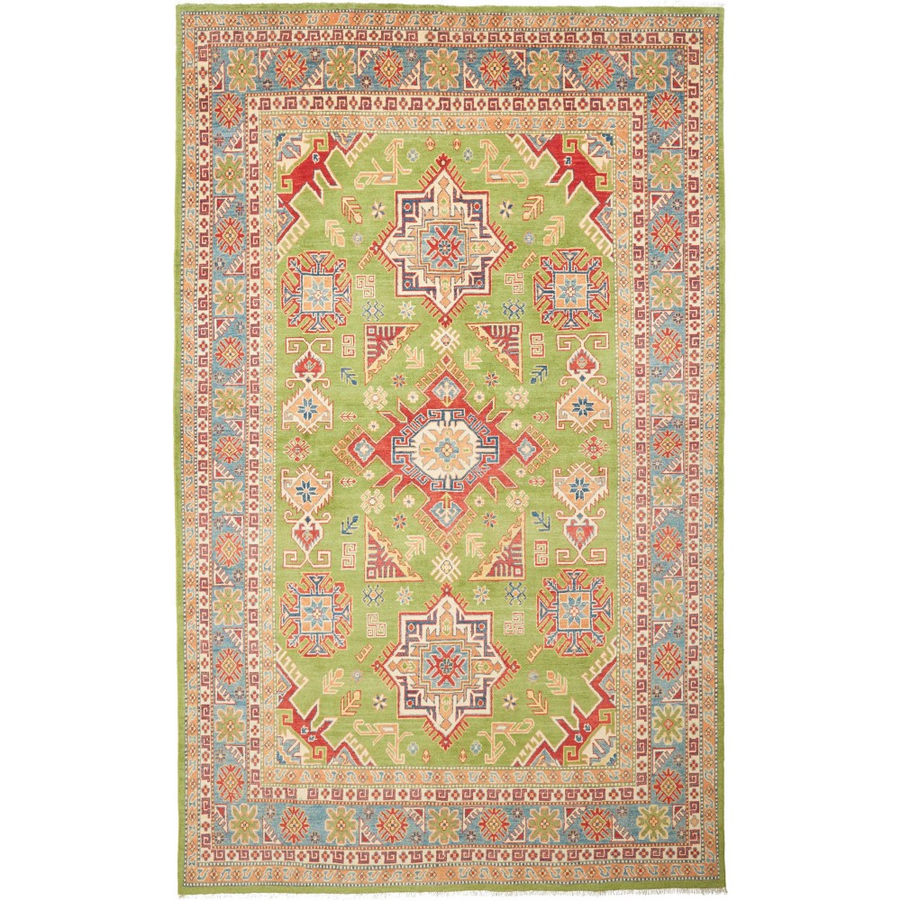 Tappeto Kazak Afghanistan marrone 198x321 Tappeto Kazak Afghanistan marrone 198x321
