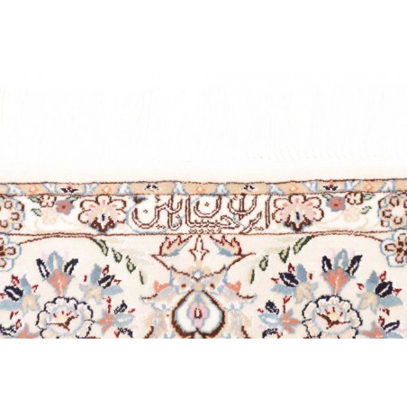 Tappeto Nain 6La Persia bianco azzurro 158x226