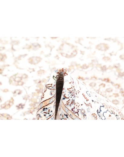 Tappeto Nain 6La Persia bianco azzurro 158x226