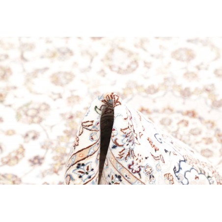 Tappeto Nain 6La Persia bianco azzurro 158x226