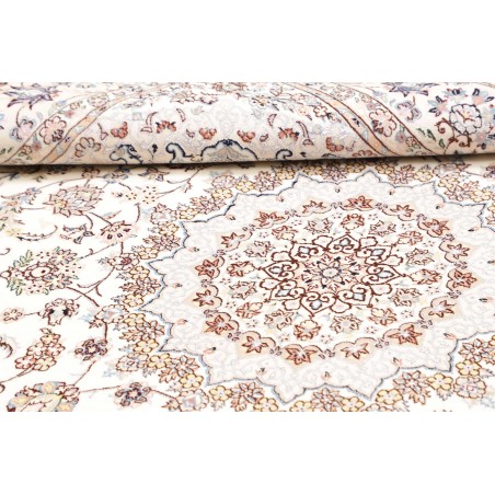 Tappeto Nain 6La Persia bianco azzurro 158x226