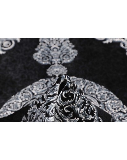 Tappeto Ghom seta Persia bianco 135x200