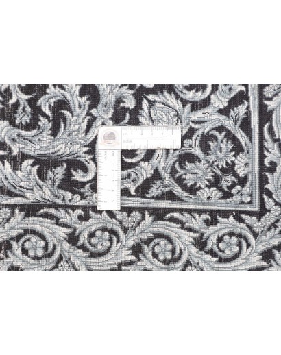 Tappeto Ghom seta Persia bianco 135x200