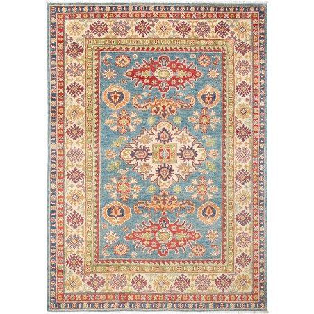 Tappeto Kazak Pakistan marrone giallo 151x213