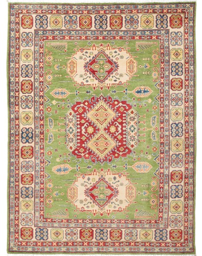 Tappeto Kazak Pakistan marrone 157x208